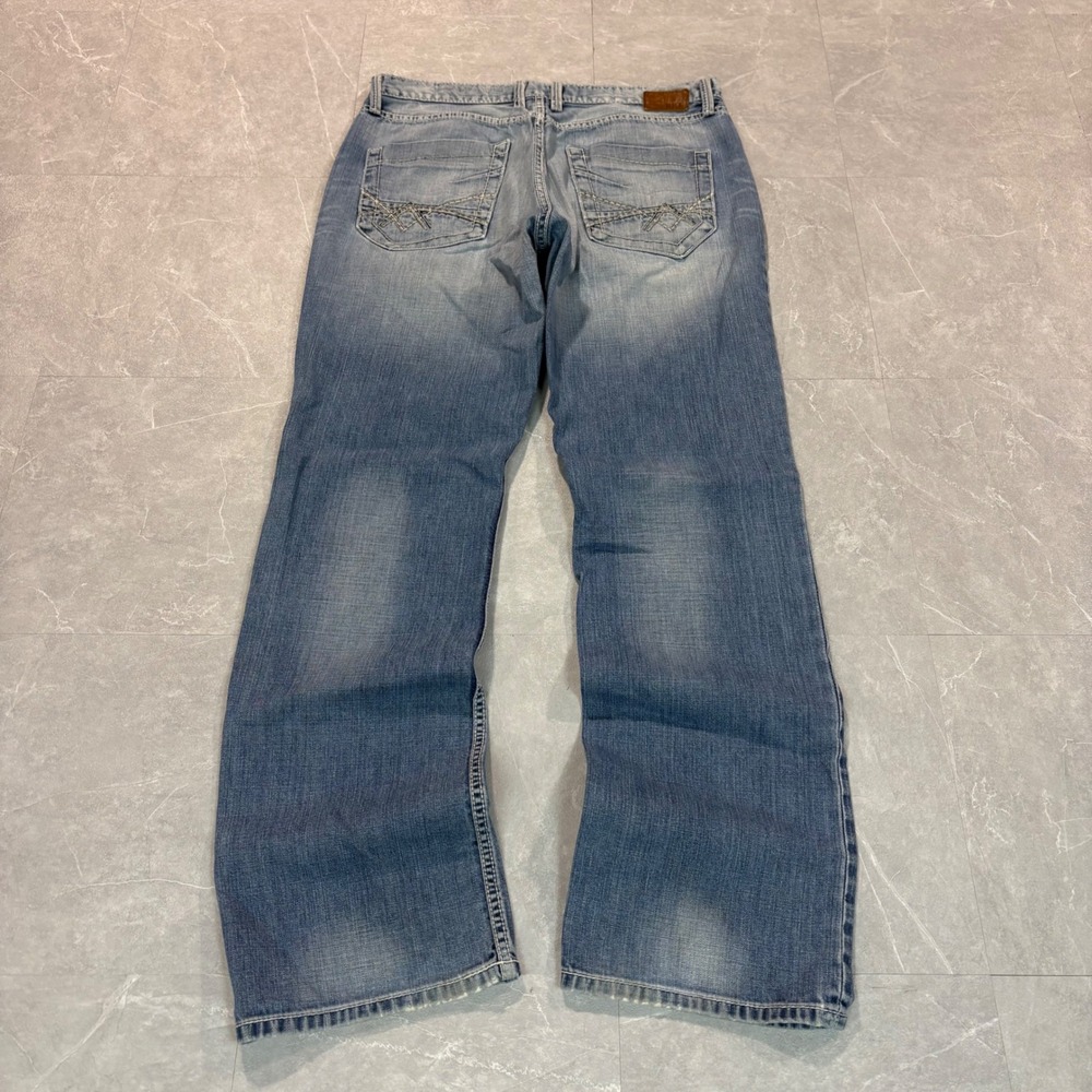 BKE Blue denim bootcut jeans size 34